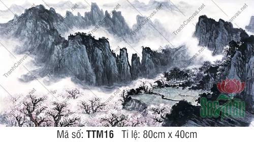 Tranh Phong Thủy Treo Phòng Khách Đẹp TTM16