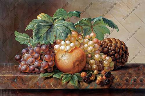 Tranh Tĩnh Vật Trái Cây