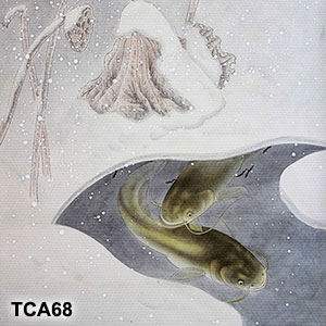 Tranh 2 con cá - TCA68